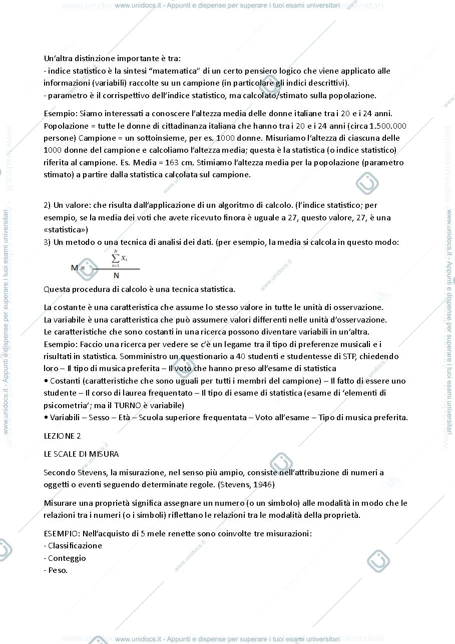 Anteprima pagina 2 — Psicometria 2
