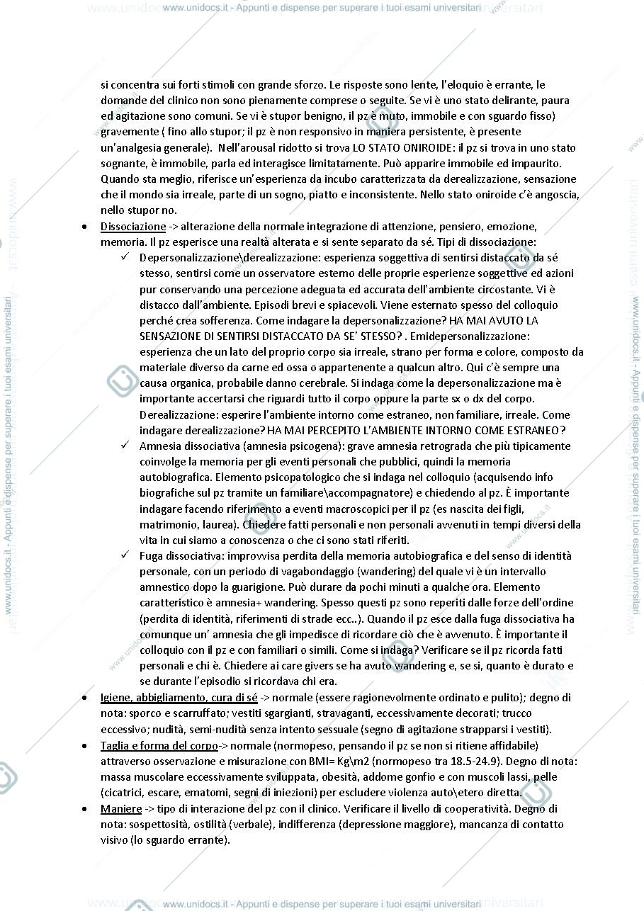 Anteprima pagina 2 — elementi di psicopatologia 