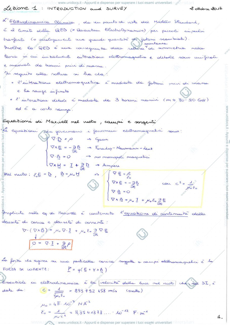 Anteprima pagina 5 — Appunti lezioni Romè