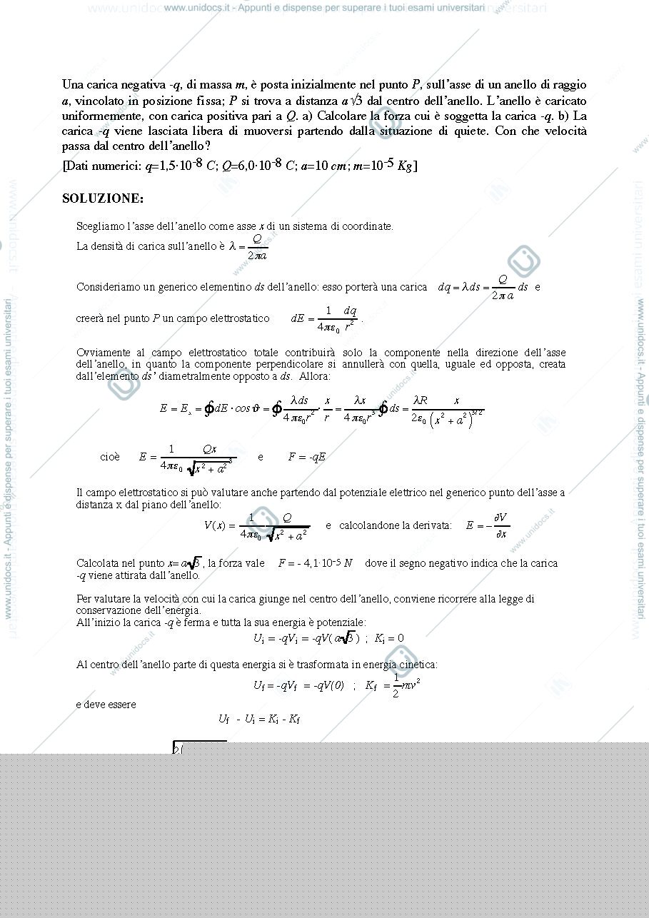 Anteprima pagina 3 — Esercizi di Fisica II