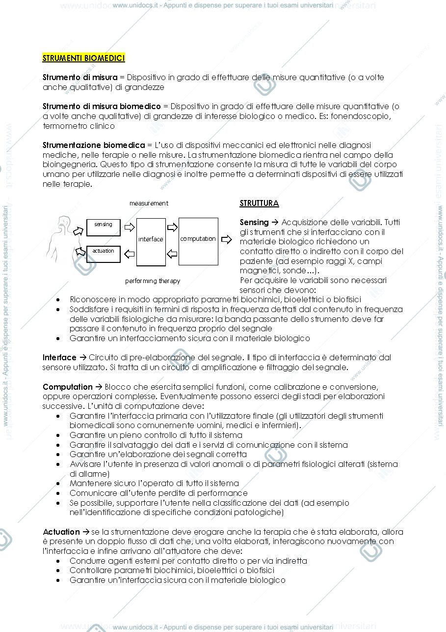 Anteprima pagina 1 — Elettronica biomedica