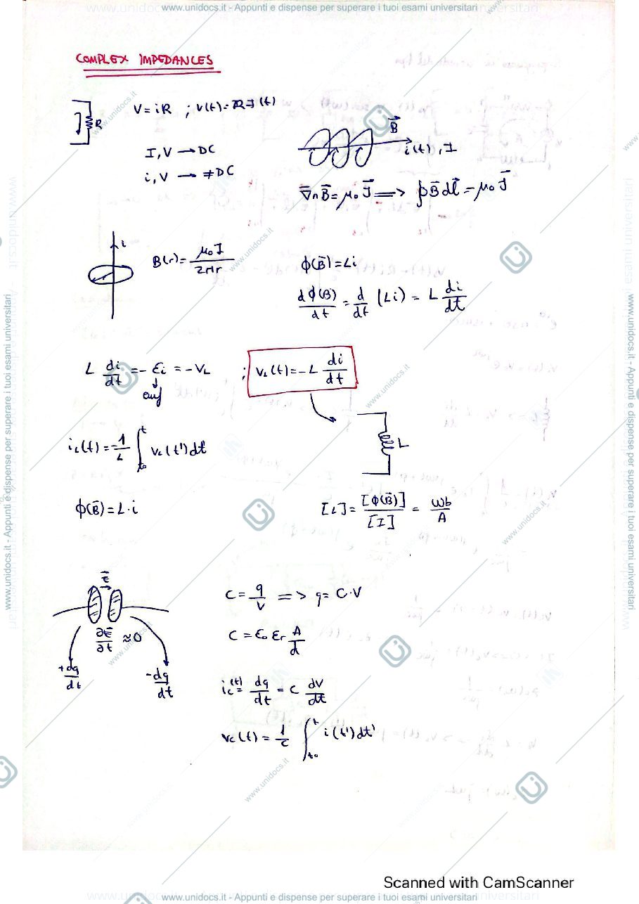 Anteprima pagina 5 — Appunti elettronica erasmus
