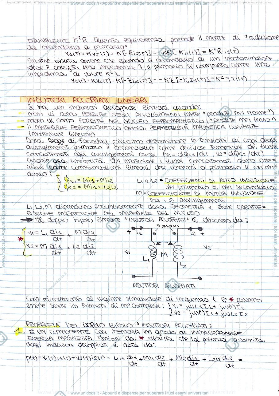 Anteprima pagina 3 — Appunti Elettrotecnica dei sistemi energetici
