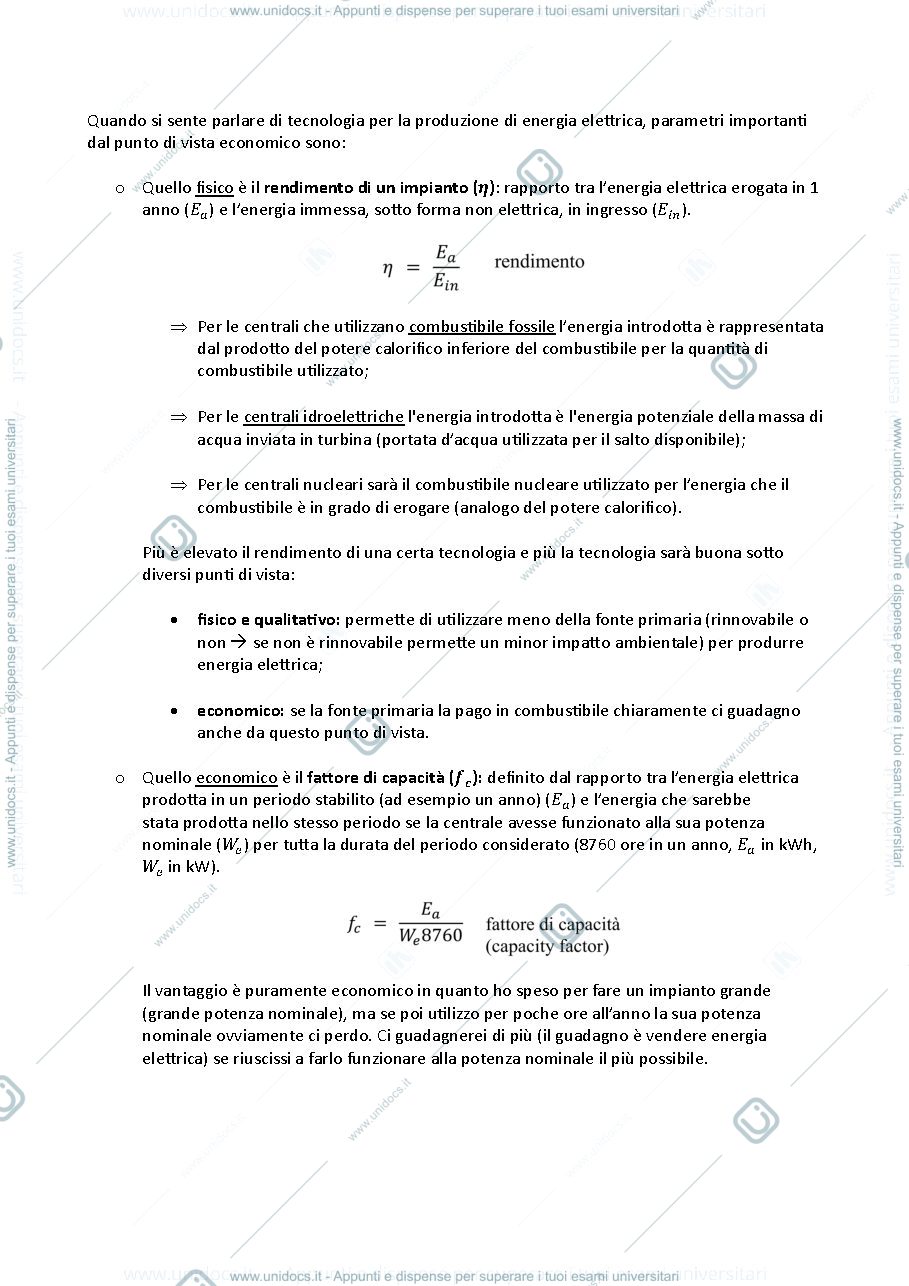 Anteprima pagina 3 — Tecnologie per la produzione di energia elettrica