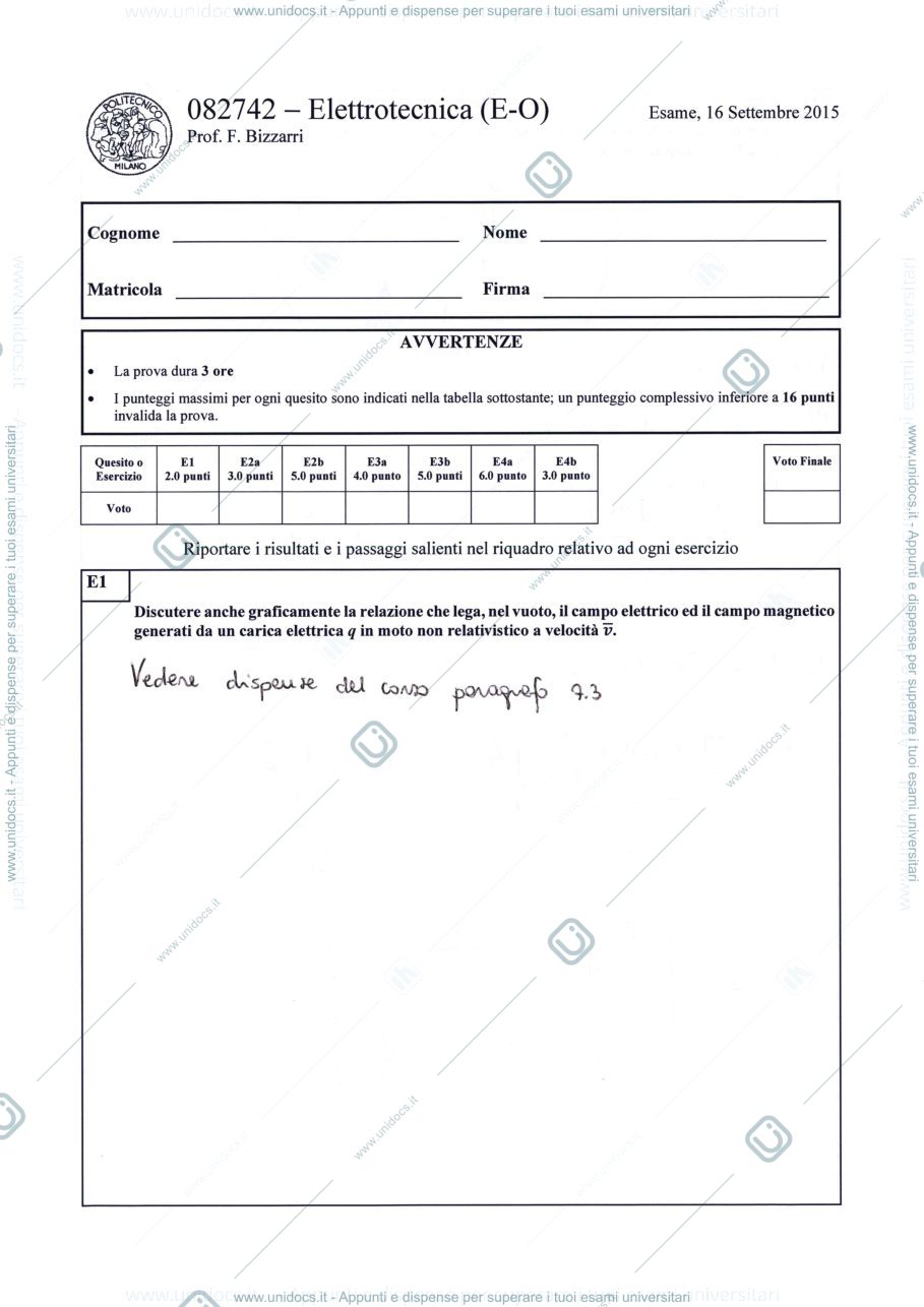 Anteprima pagina 1 — Soluzione_16_09_2015 esame prof: Bizzarri