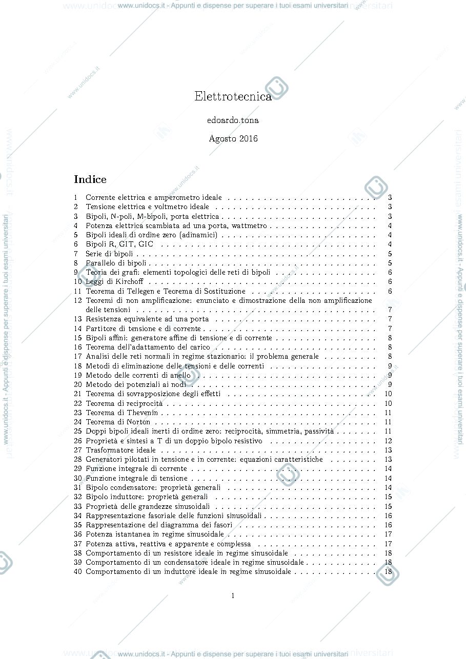 Anteprima pagina 1 — Svolgimento domande per l'orale prof. Maschio