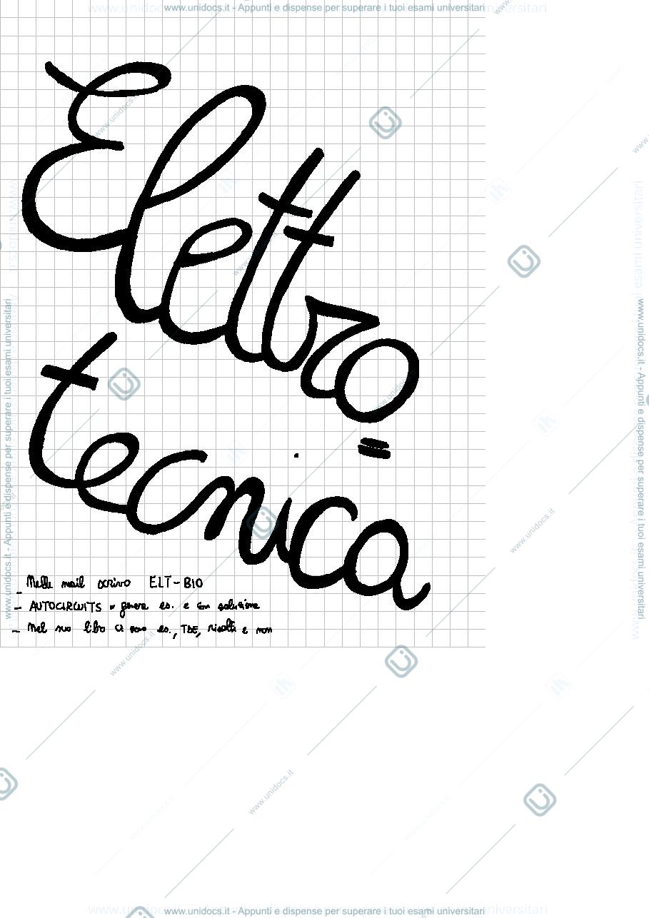 Anteprima pagina 1 — appunti completi del corso