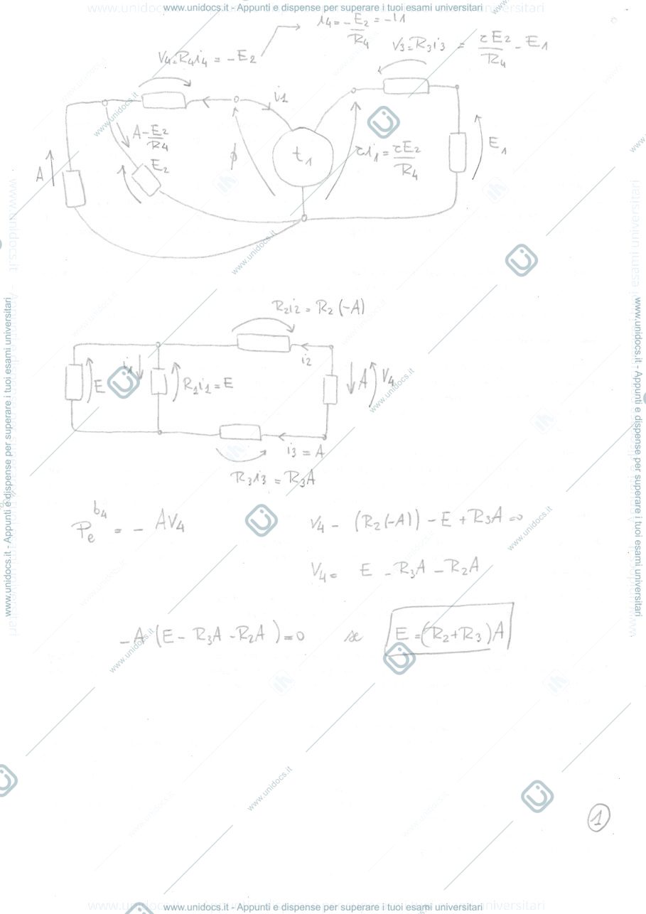 Anteprima pagina 1 — Soluzione_Foglio#3 esercizi prof: Bizzarri