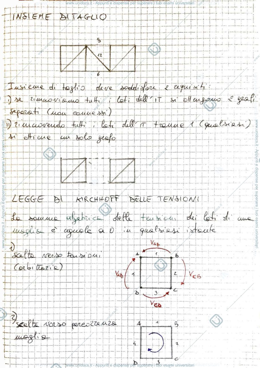 Anteprima pagina 4 — appunti elettrotecnica Prof. Canova