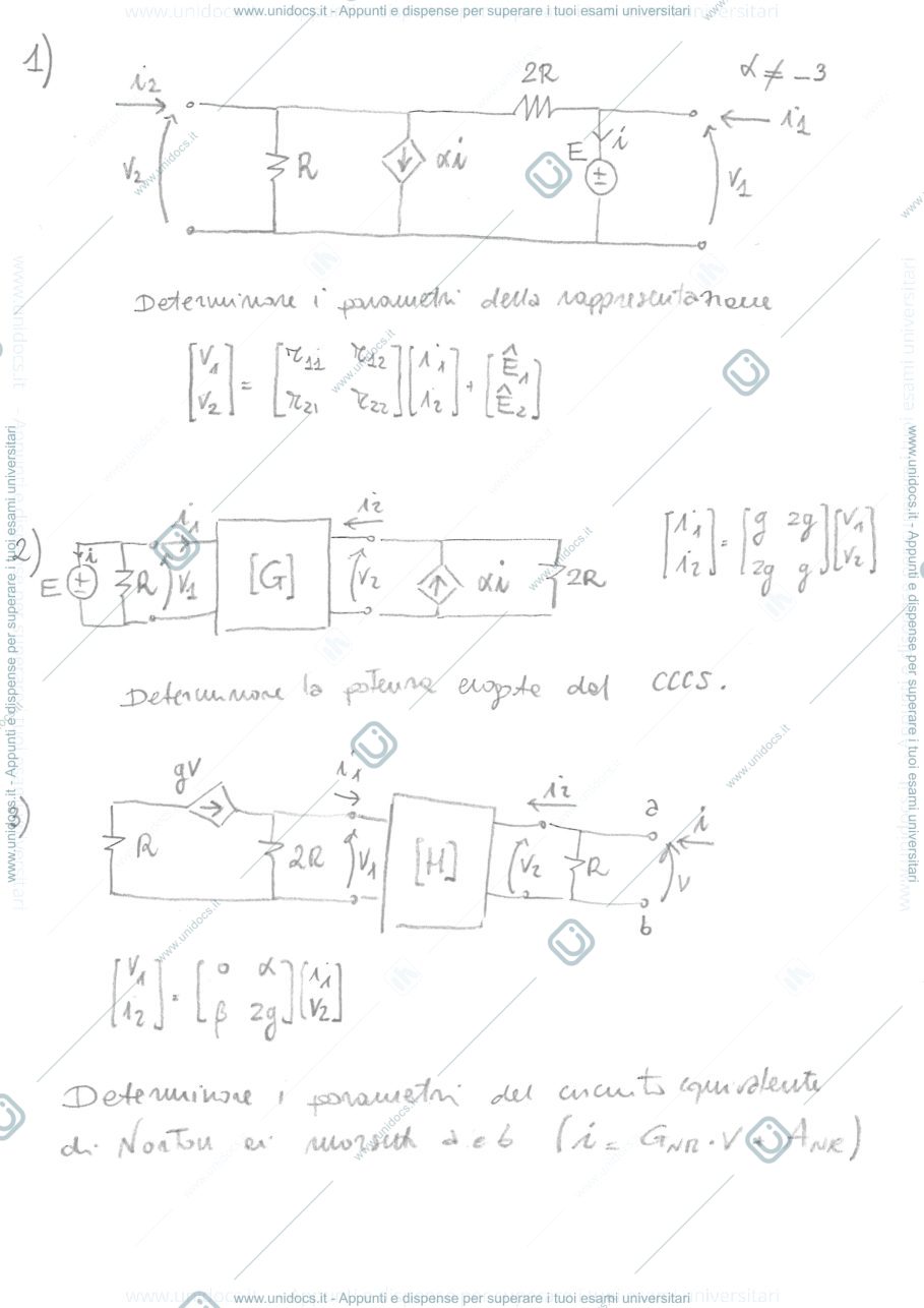Anteprima pagina 1 — Foglio #6 esercizi prof: Bizzarri