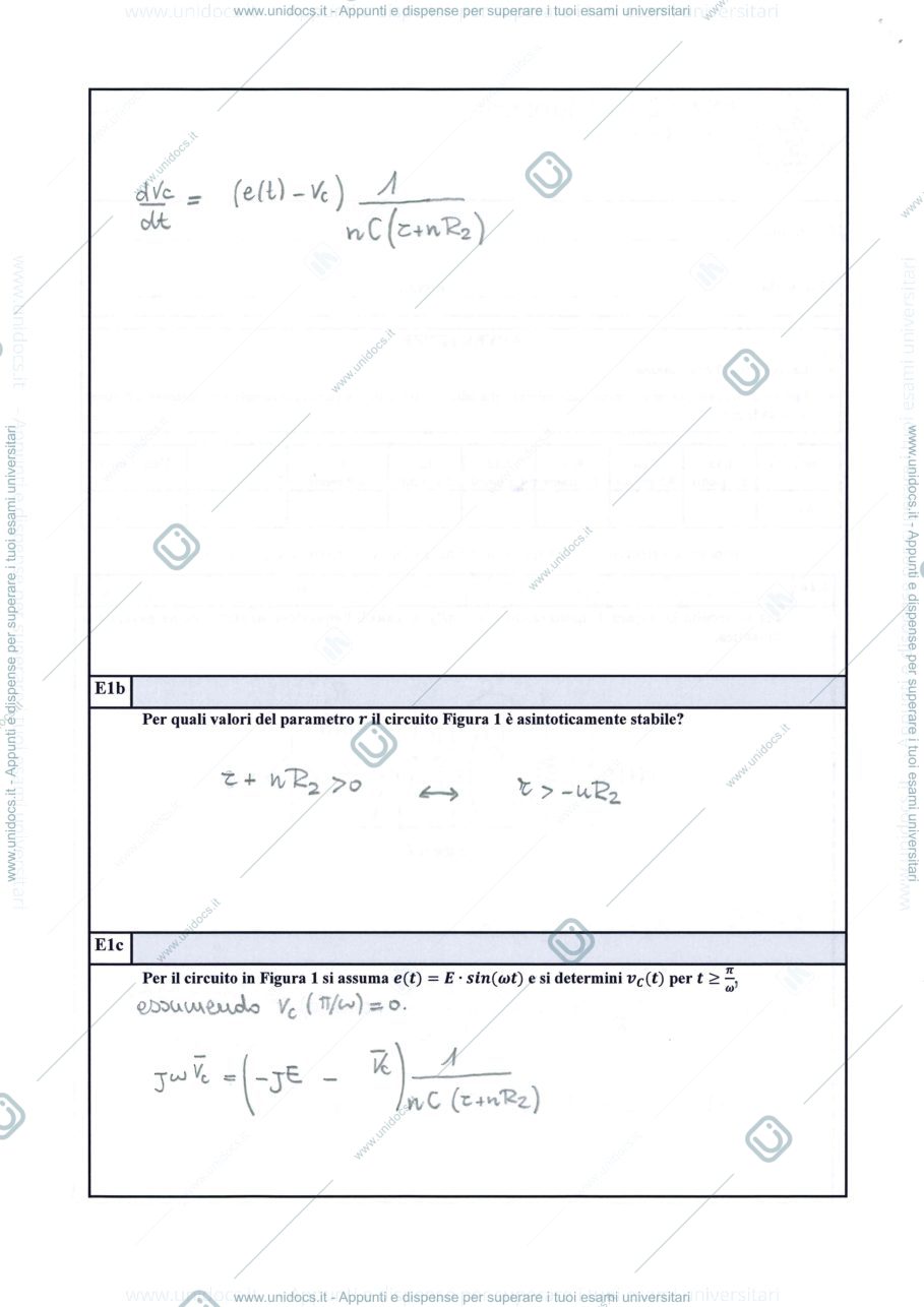 Anteprima pagina 2 — Soluzione_1_7_2016 esame prof: Bizzarri