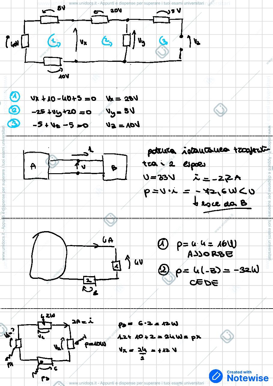 Anteprima pagina 2 — Esercitazioni elettrotecnica