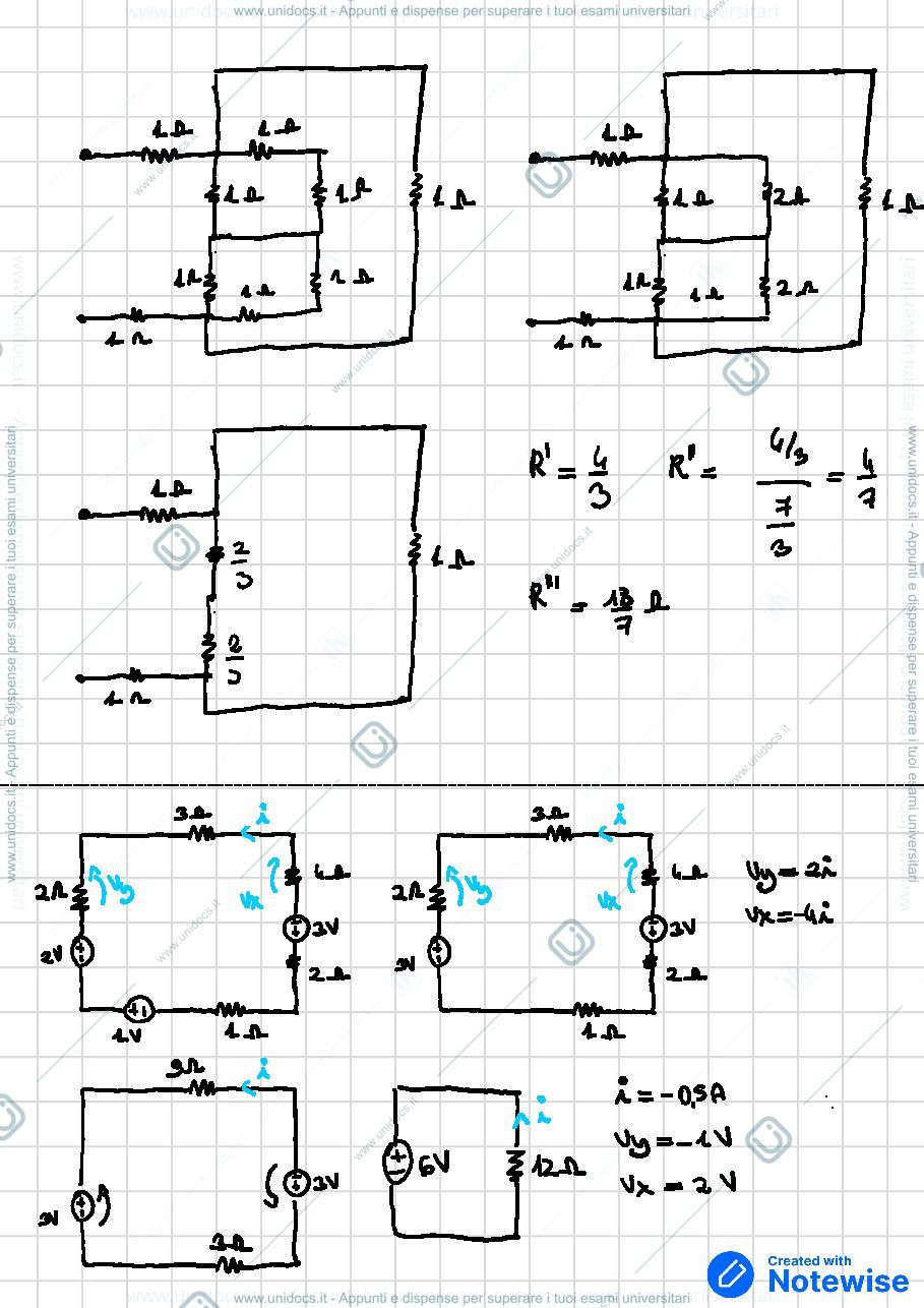 Anteprima pagina 4 — Esercitazioni elettrotecnica