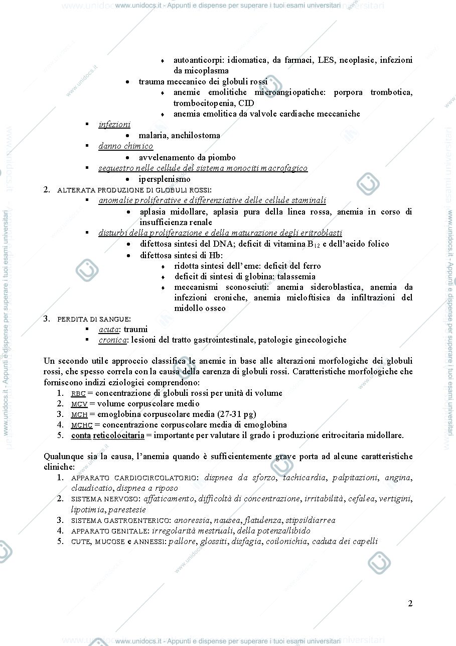 Anteprima pagina 2 — Manuale di Ematologia