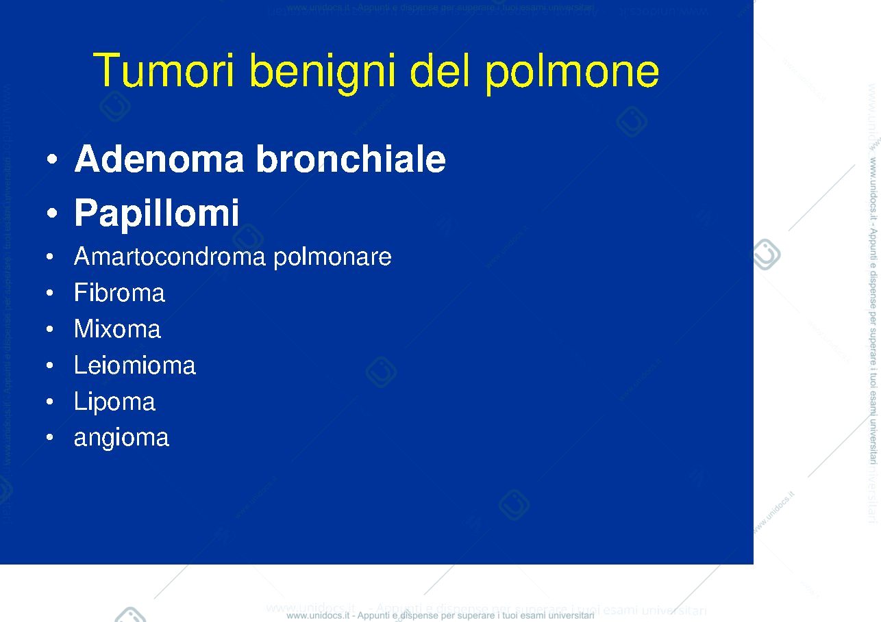 Anteprima pagina 1 — tumori benigni