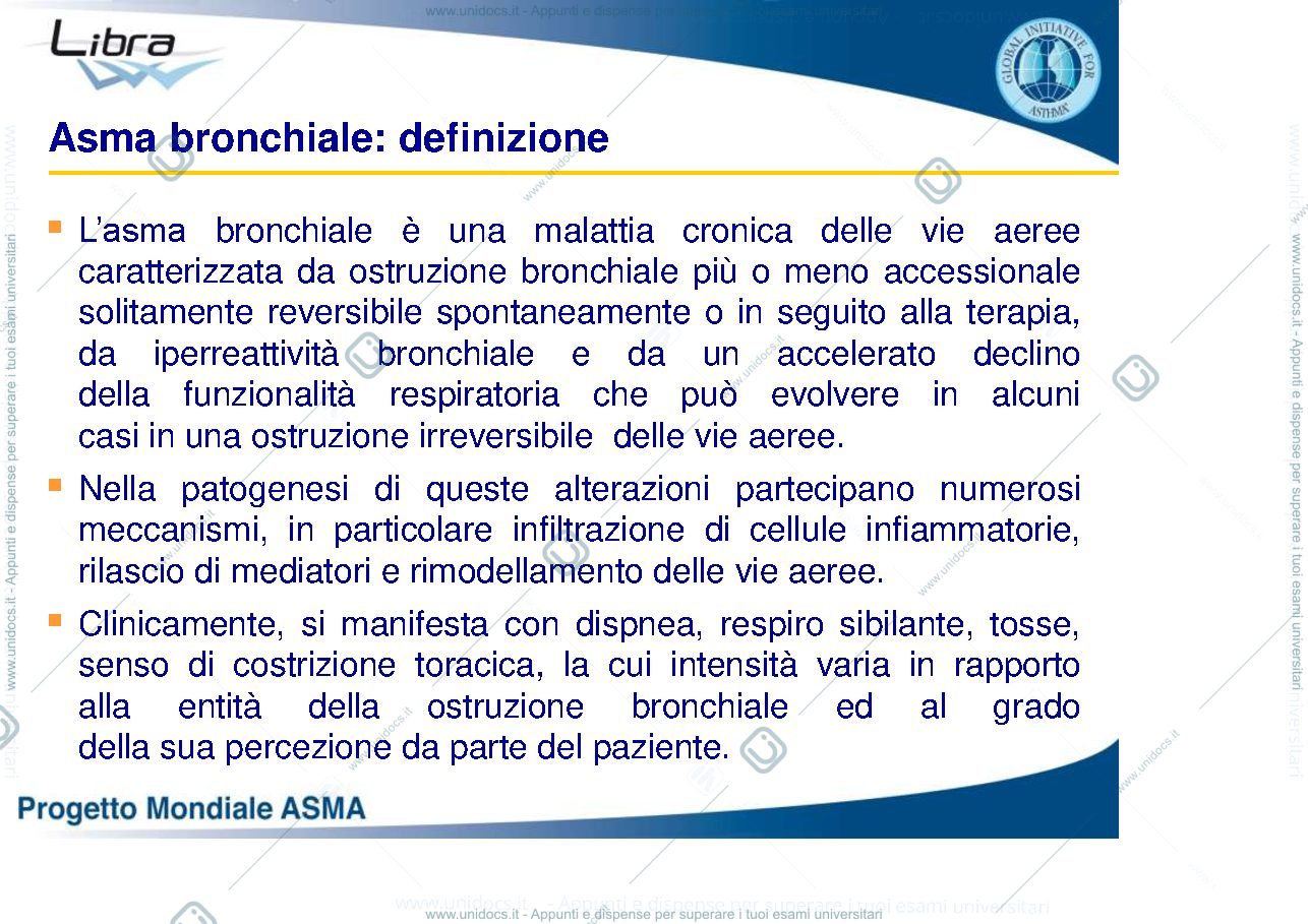 Anteprima pagina 1 — asma bronchiale