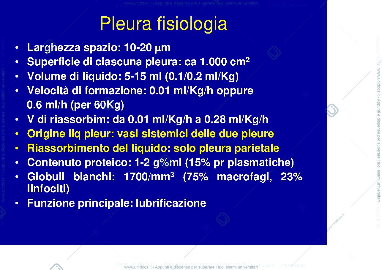 Anteprima pagina 1 — pleura fisiologica