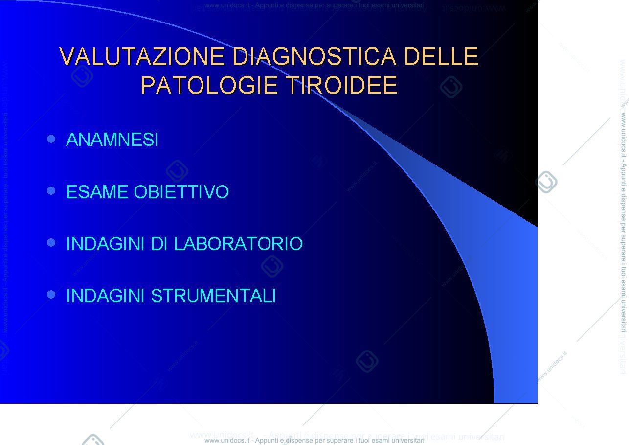 Anteprima pagina 2 — diagnosi tireopatie