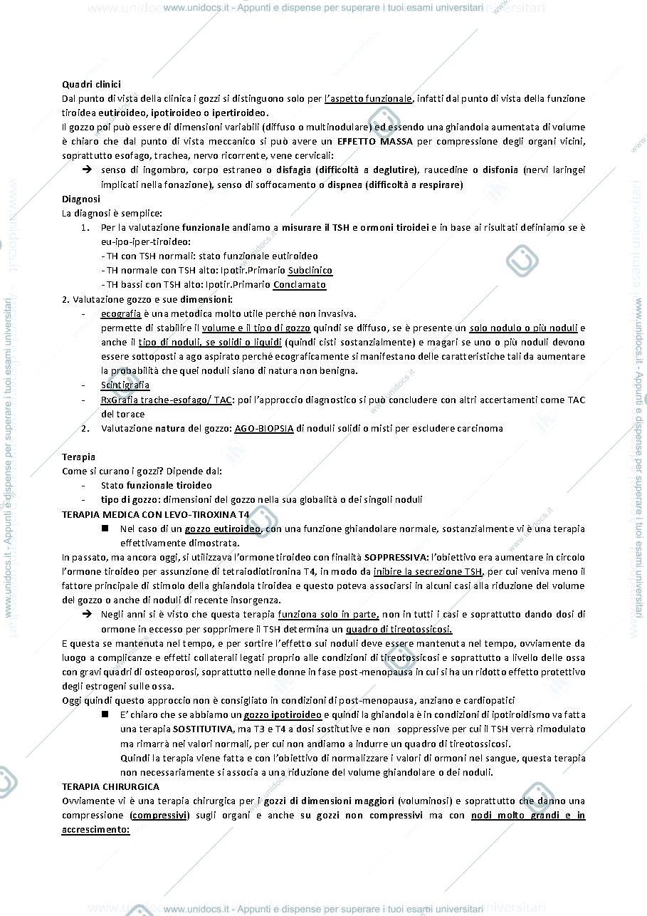 Anteprima pagina 4 — QUINTA LEZIONE ENDOCRINOLOGIA