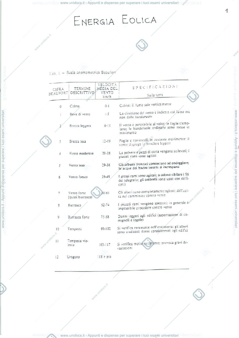 Anteprima pagina 1 — dimanica delle masse d'aria e siti eolici 