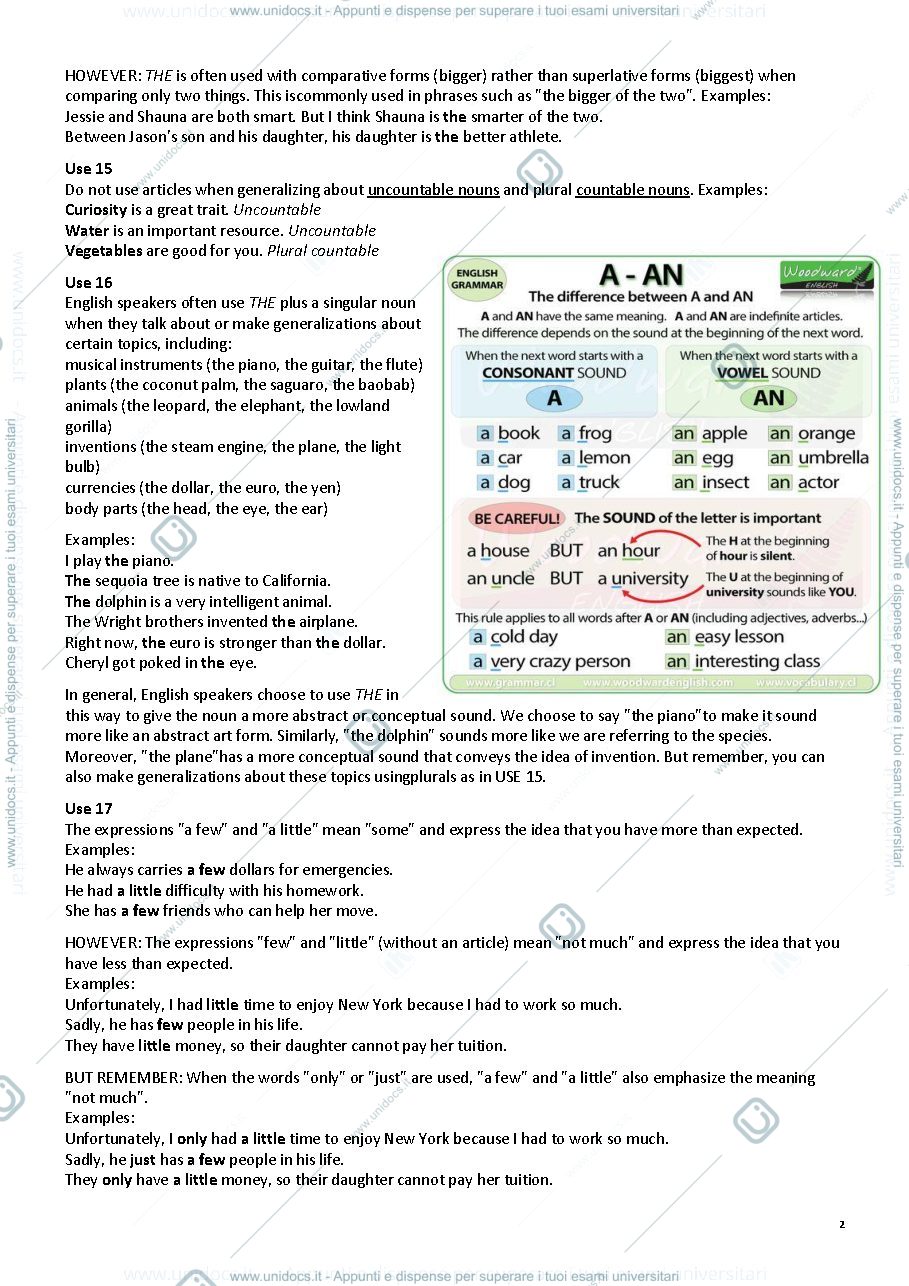 Anteprima pagina 2 — Appunti English for Tourism