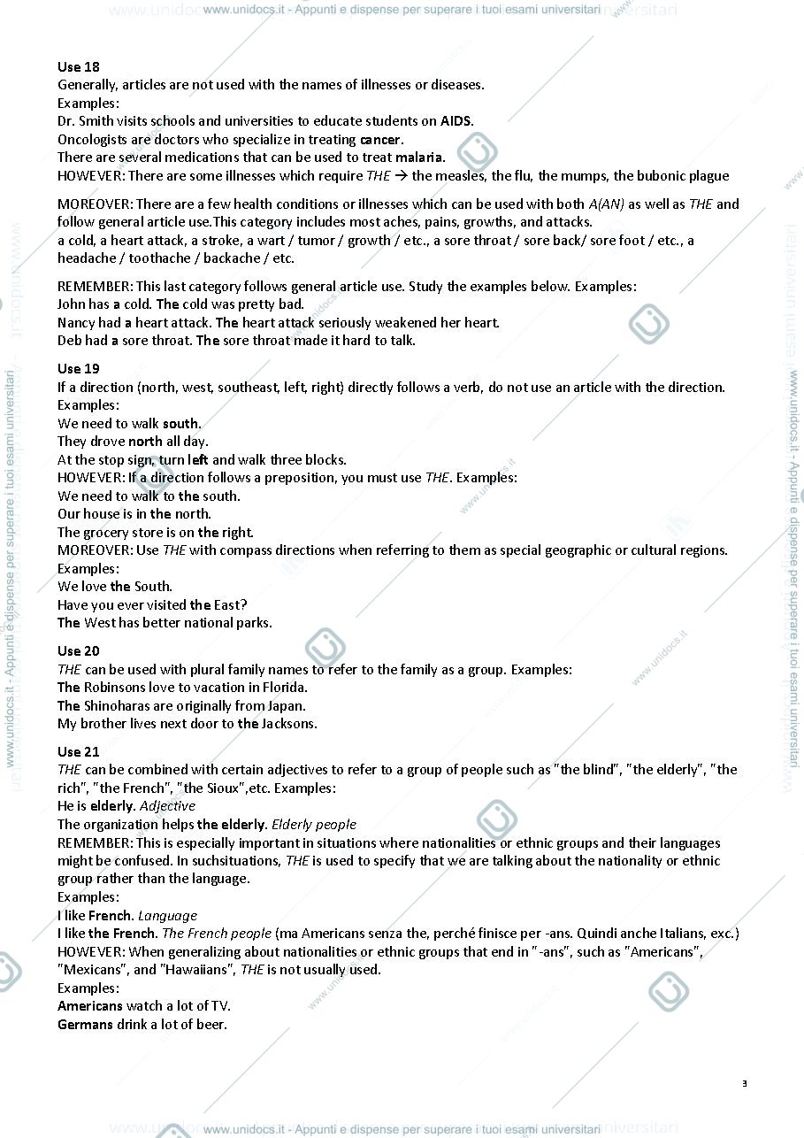 Anteprima pagina 3 — Appunti English for Tourism