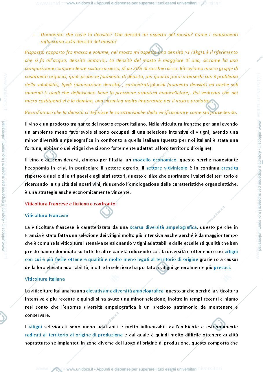 Anteprima pagina 3 — Appunti enologia 1