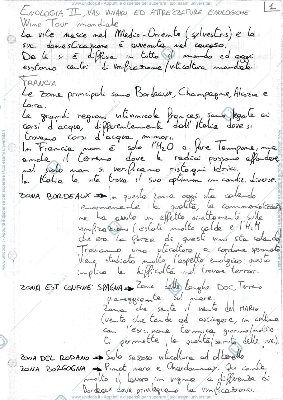 Anteprima pagina 1 — Appunti Mencarelli Eno2