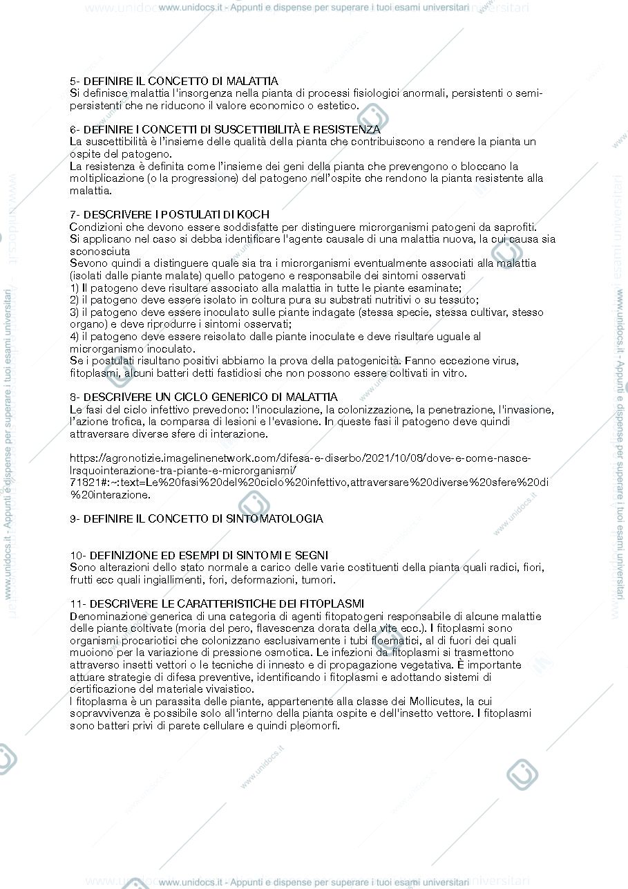 Anteprima pagina 2 — Domande patologie post raccolta 
