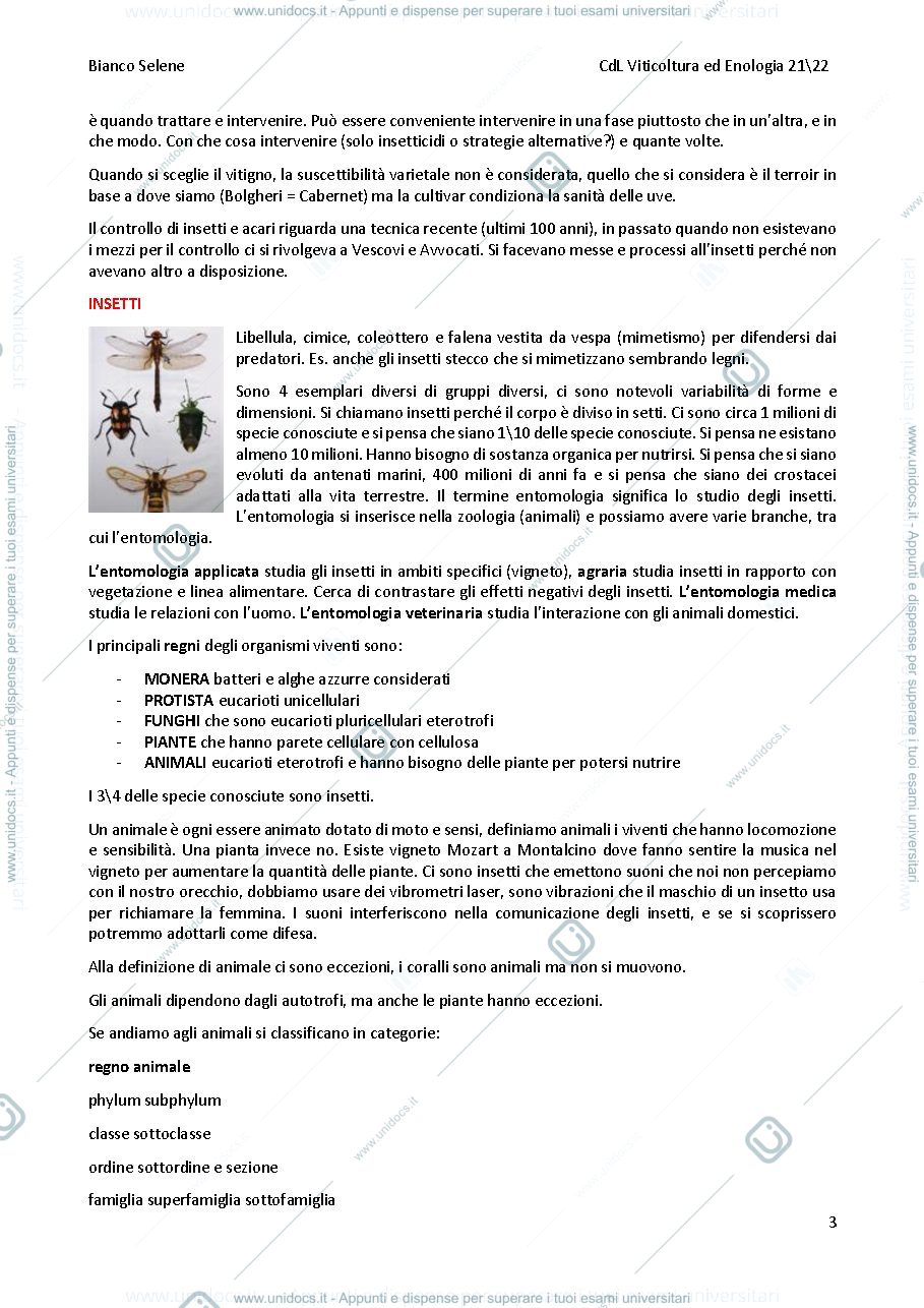 Anteprima pagina 3 — Entomologia Viticola Lucchi Parte generale