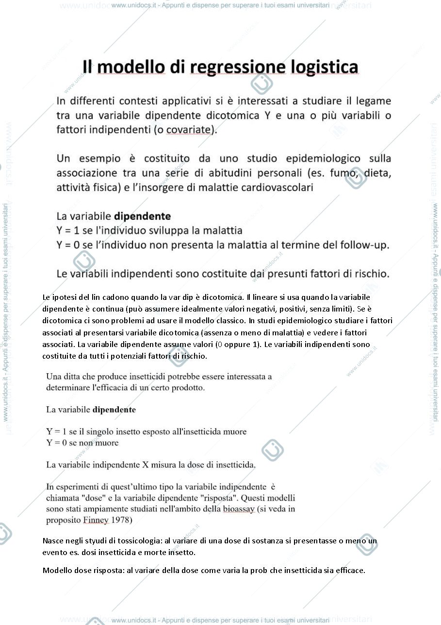 Anteprima pagina 2 — Biostatistica mod.epidemiologia