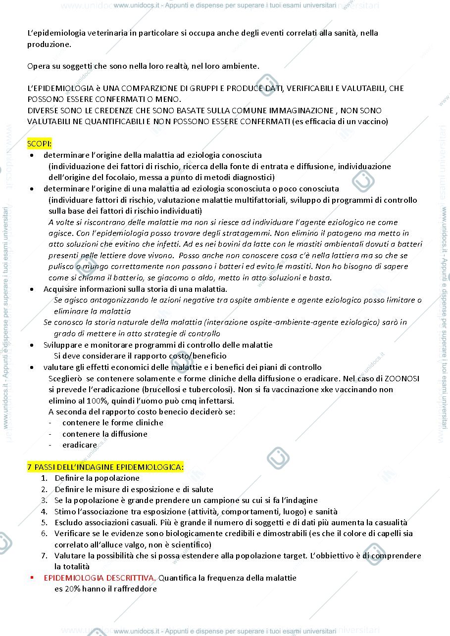 Anteprima pagina 2 — Epidemiologia Molecolare