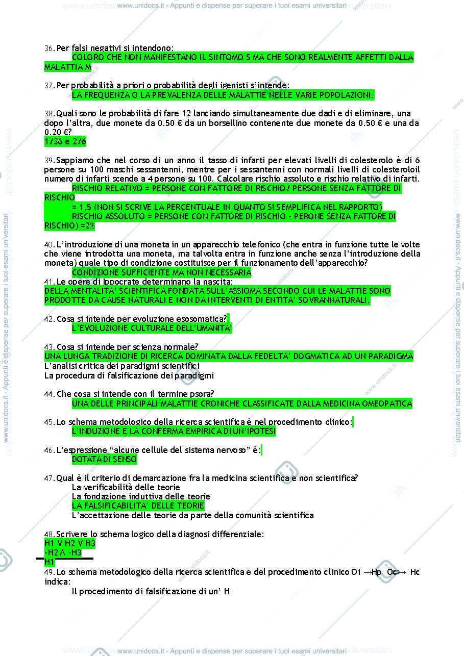 Anteprima pagina 5 — sbobine epistemiologia - unipg