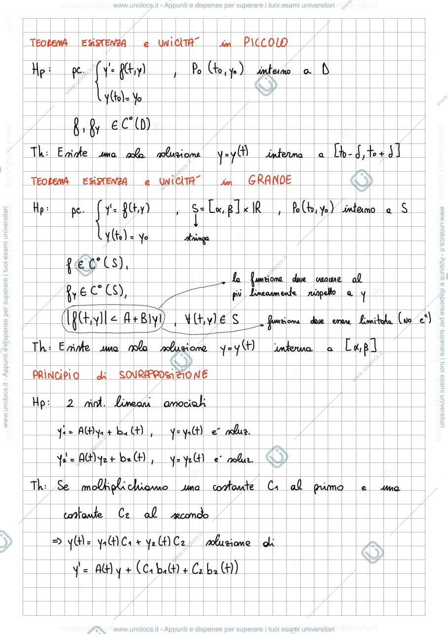 Anteprima pagina 1 — TEOREMI PER ORALE