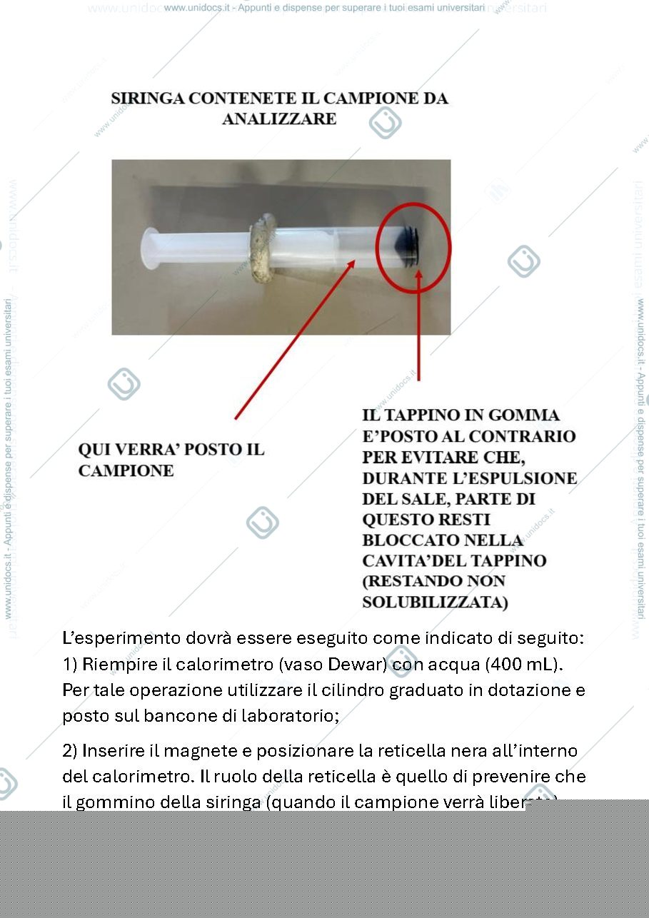 Anteprima pagina 3 — Esercitazione di laboratorio sul calorimetro di White