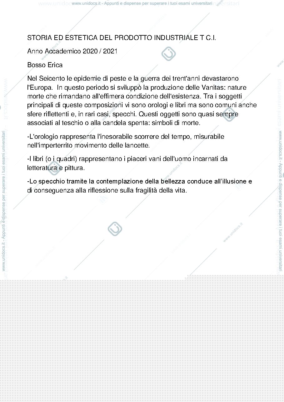 Anteprima pagina 1 — Estetica
