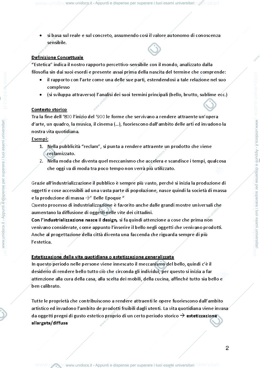 Anteprima pagina 2 — Estetica