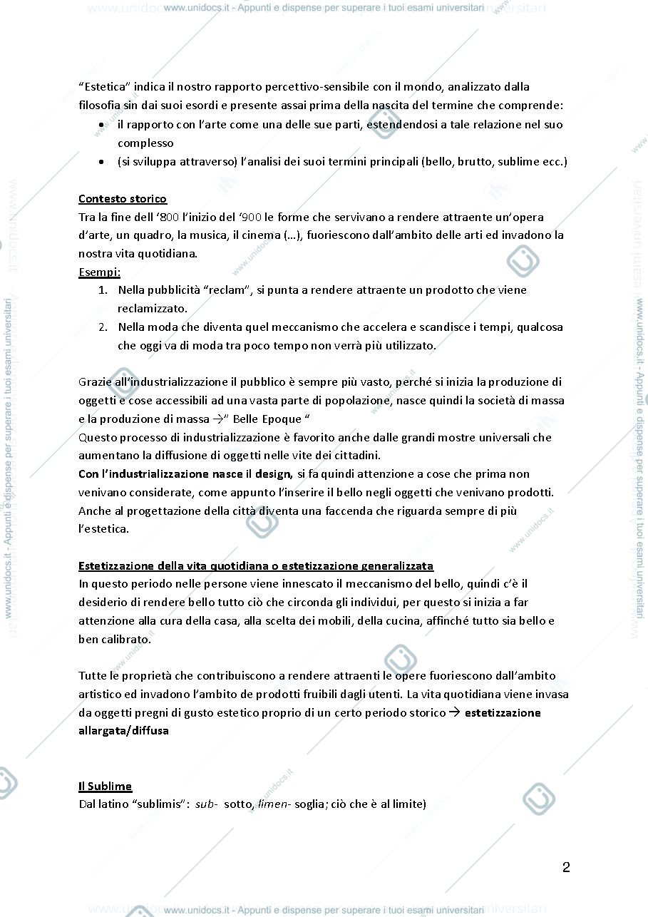 Anteprima pagina 2 — Estetica