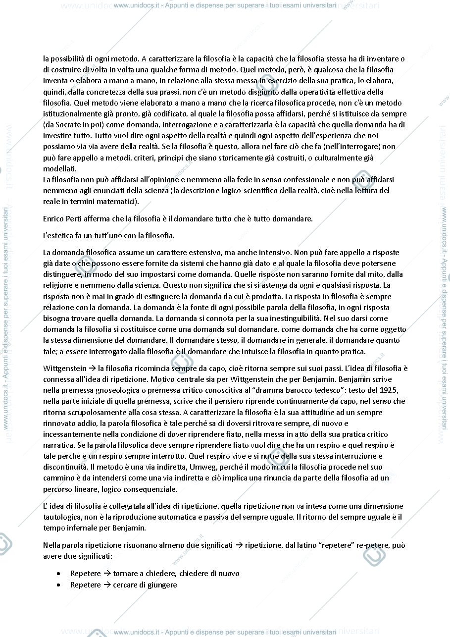 Anteprima pagina 2 — appunti di estetica