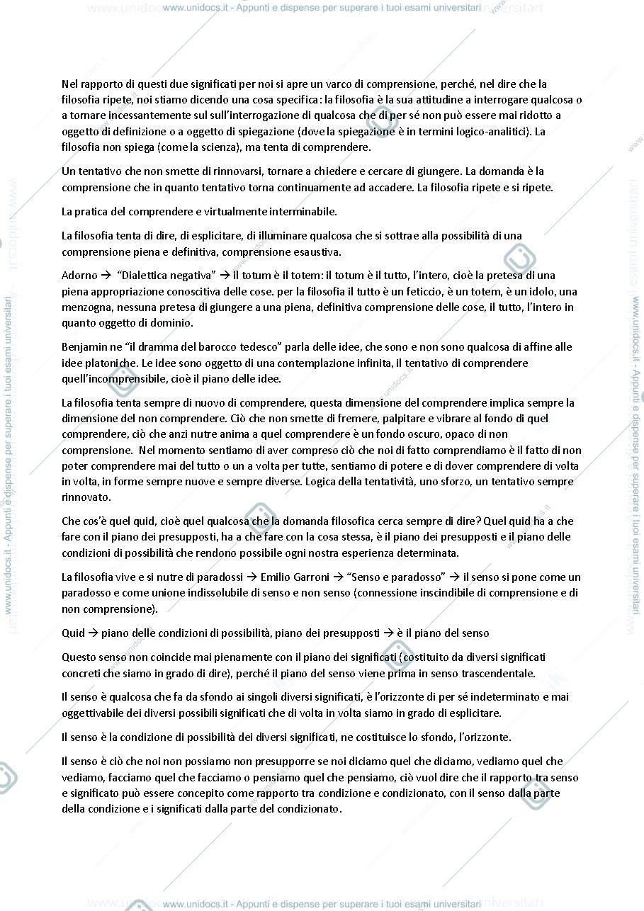 Anteprima pagina 3 — appunti di estetica