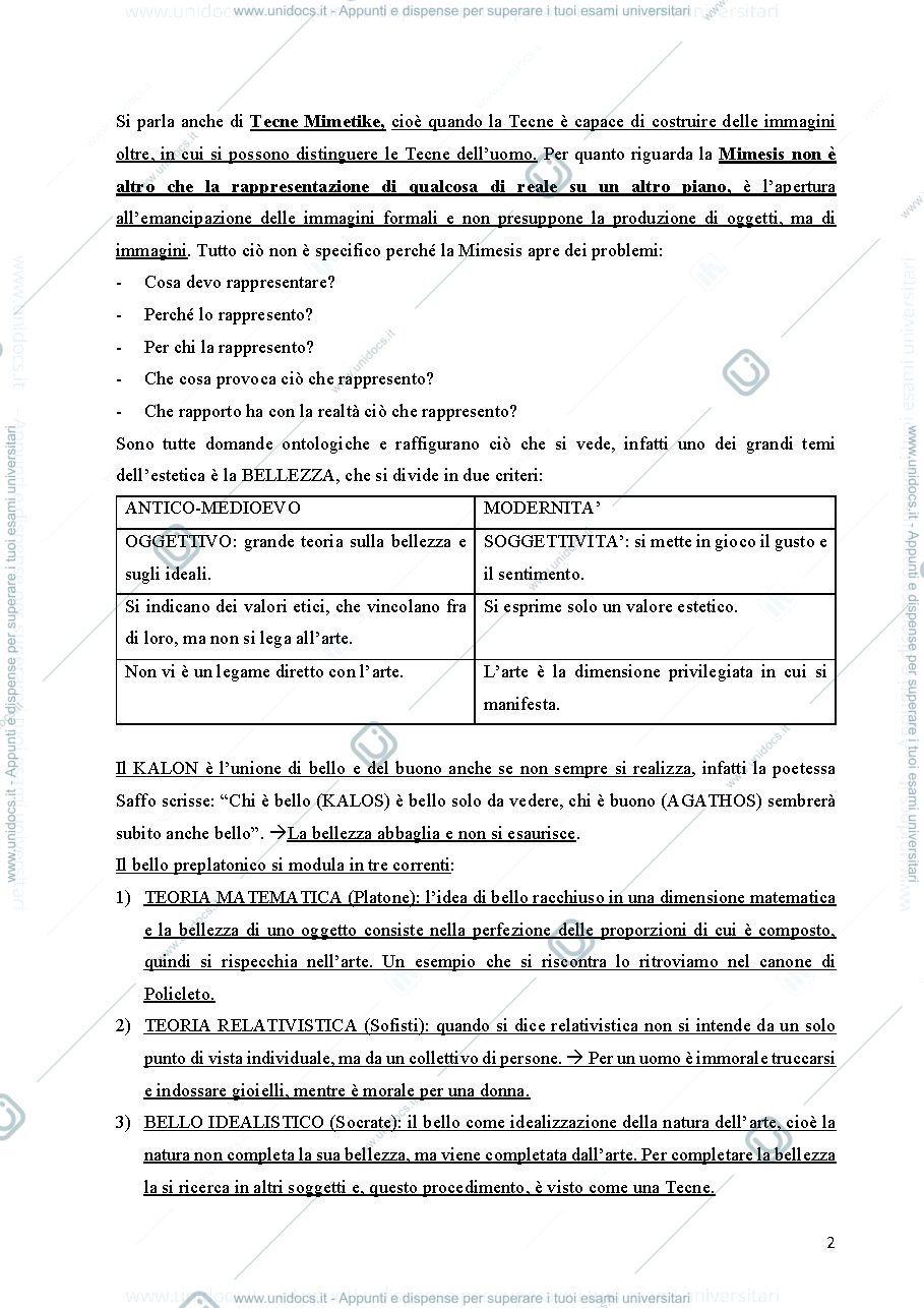 Anteprima pagina 2 — Estetica