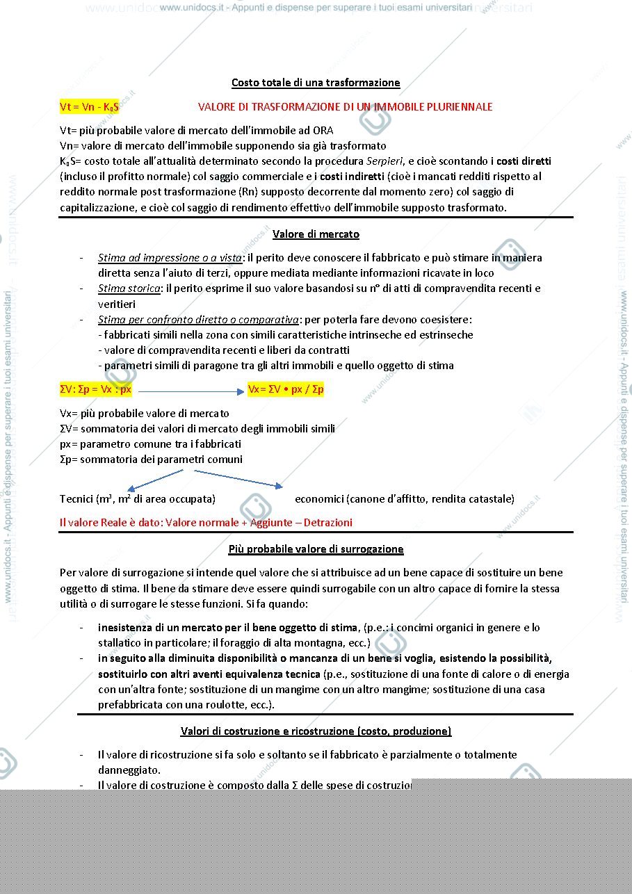 Anteprima pagina 2 — Estimo