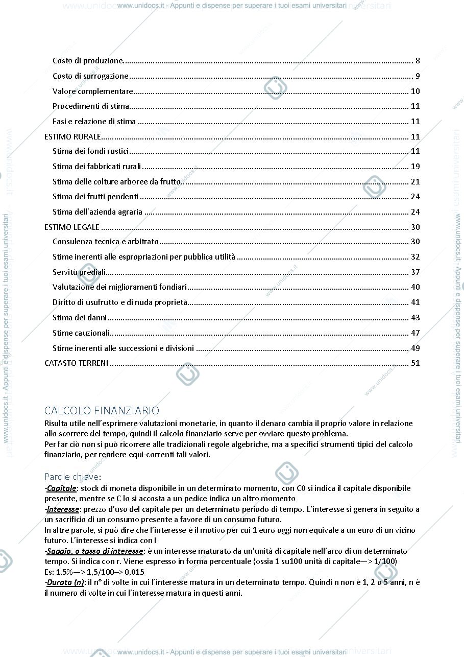 Anteprima pagina 2 — Estimo