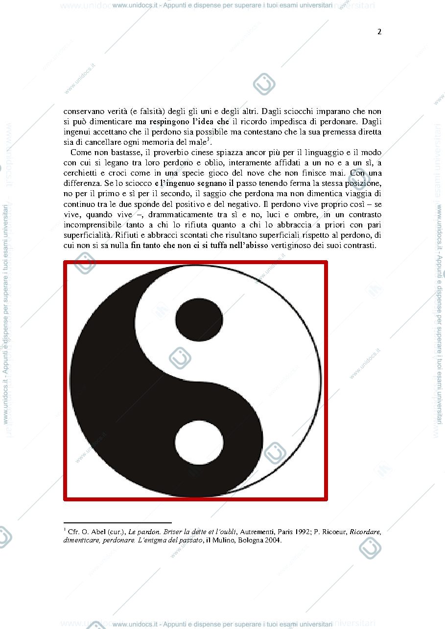 Anteprima pagina 2 — numeri del perdono