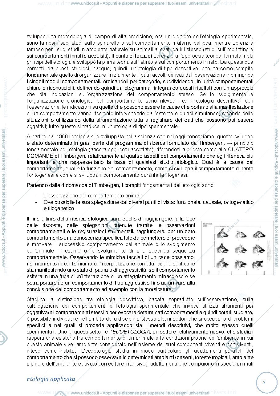 Anteprima pagina 2 — ETOLOGIA APPLICATA - MACCHI