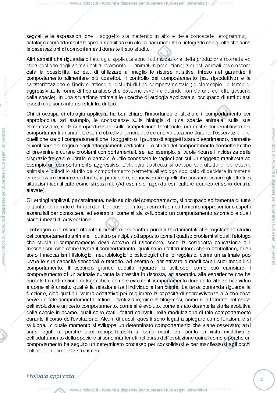Anteprima pagina 4 — ETOLOGIA APPLICATA - MACCHI