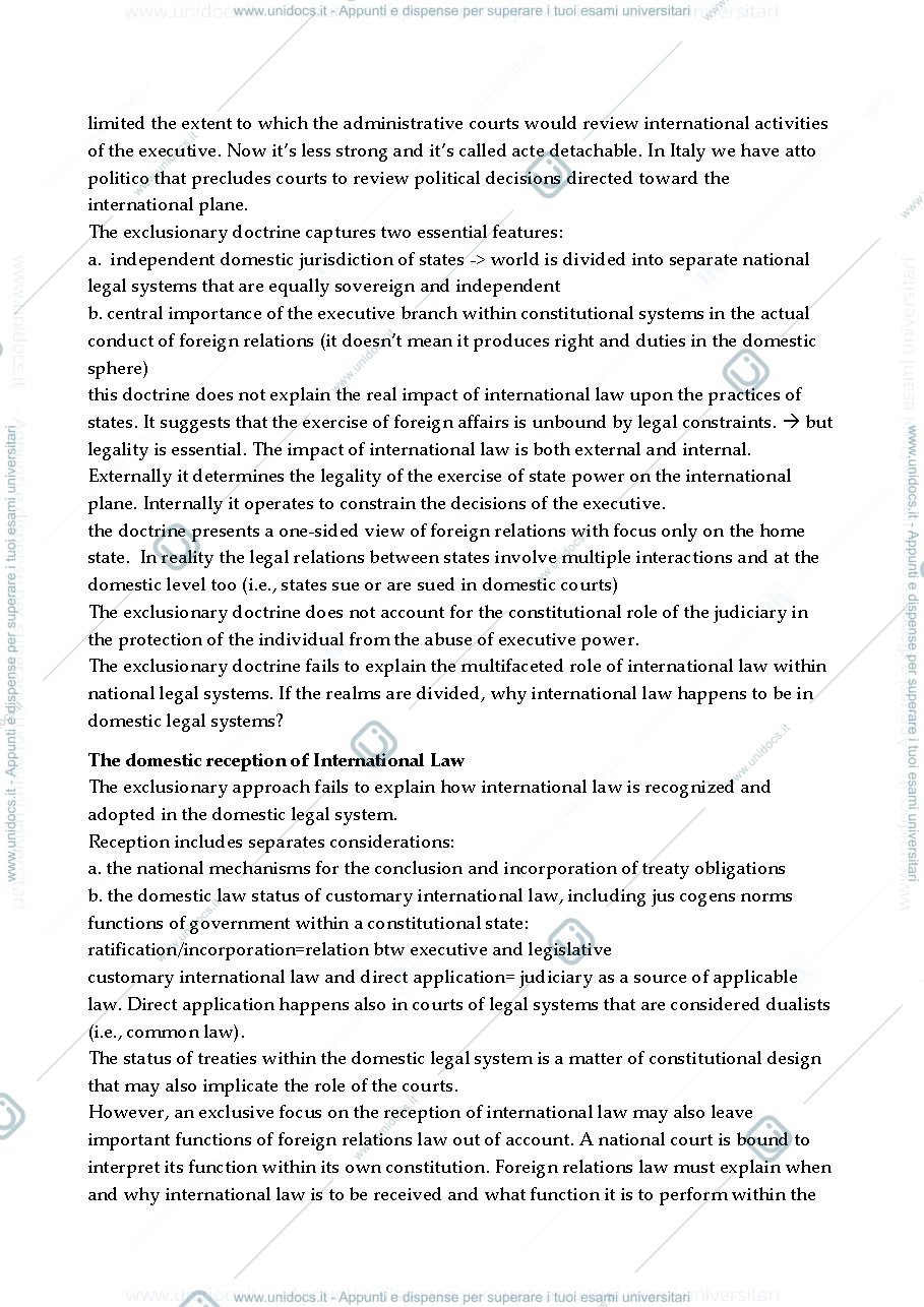 Anteprima pagina 2 — EUROPEAN EXTERNAL RELATIONS - NON ATTENDING STUDENT