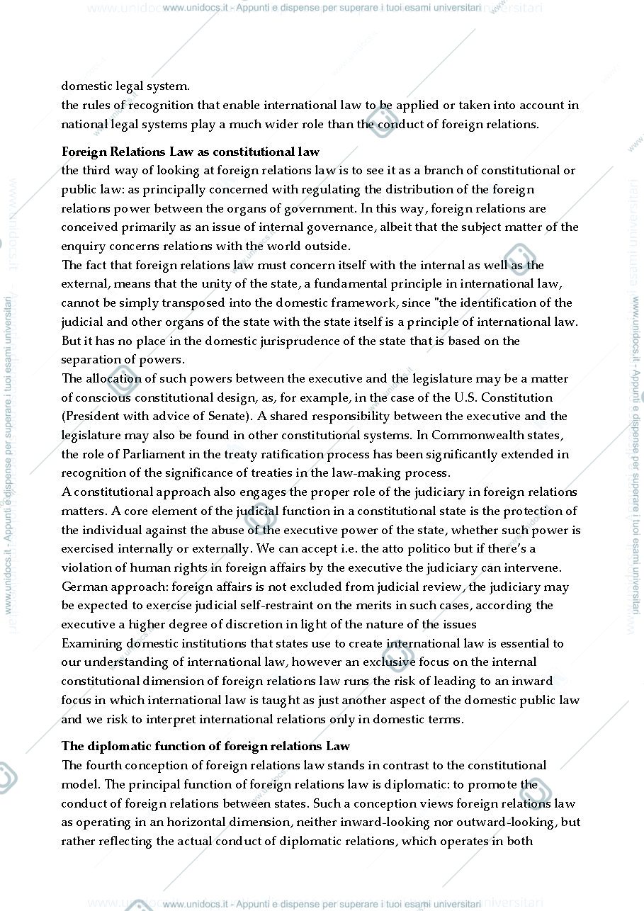 Anteprima pagina 3 — EUROPEAN EXTERNAL RELATIONS - NON ATTENDING STUDENT
