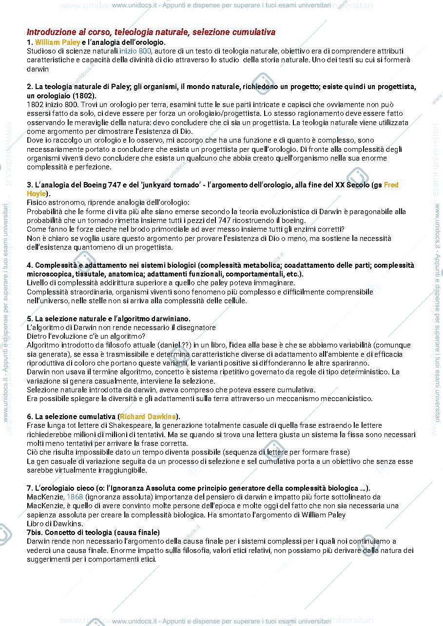 Anteprima pagina 1 — Domande BioEvo