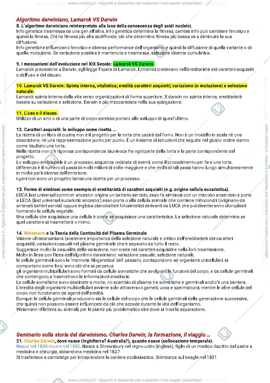 Anteprima pagina 2 — Domande BioEvo